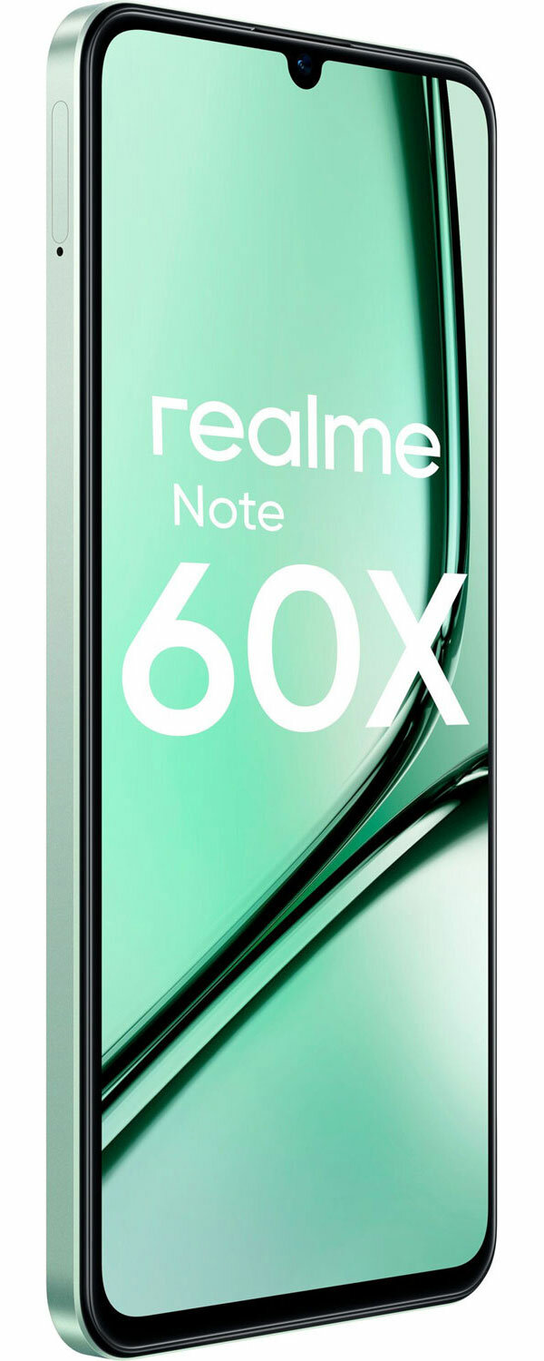 Смартфон Realme Note 60x RMX3938 64Gb 3Gb зеленый — фото 1