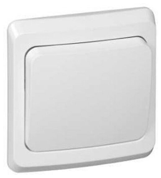 Выключатель Systeme Electric (schneider Electric) SCHNEIDER ELECTRIC этюд с самовозвратом 10 АХ, белый (KC10-001B)