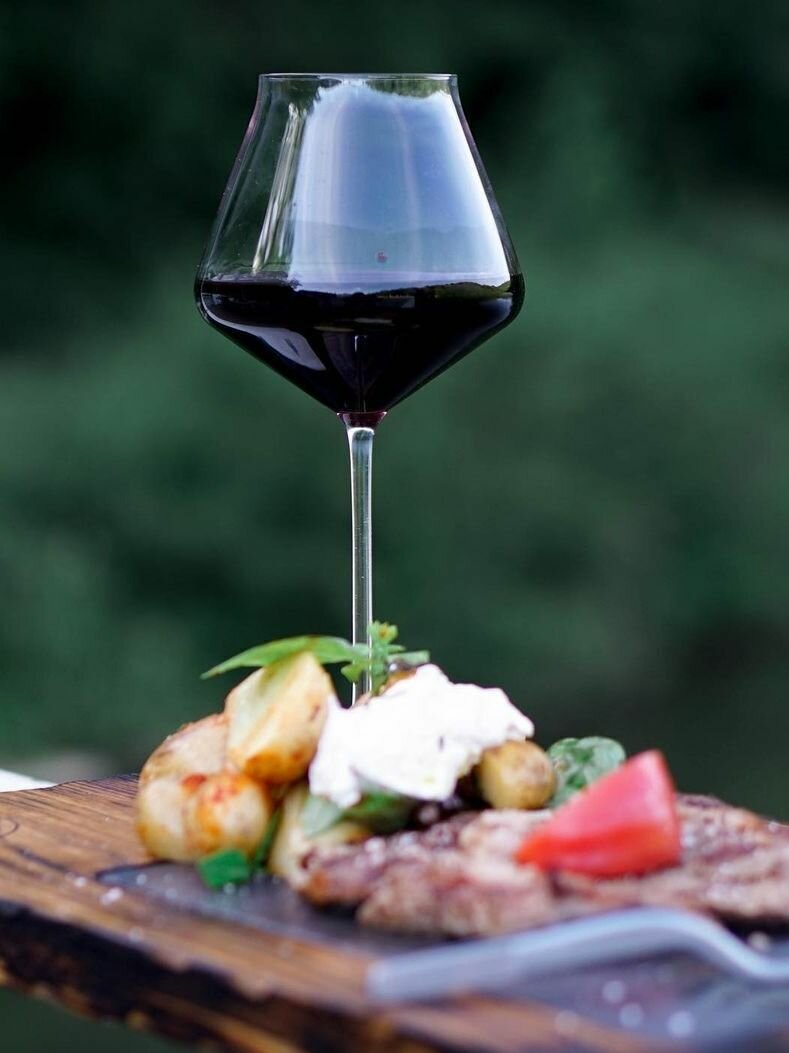 Бокалы для вина, подарочный набор Chef&Sommelier "Reveal Up" 2 шт, 550 мл. Французское, хрустальное стекло. (Krysta) Франция