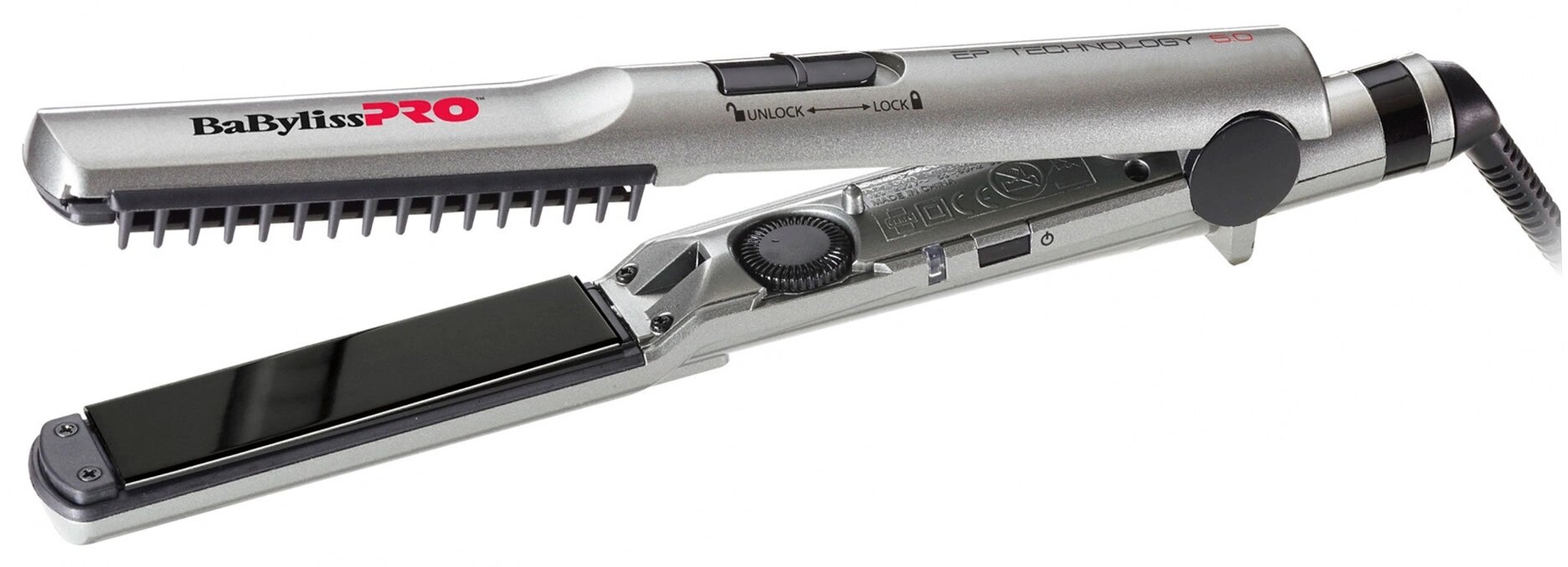 Выпрямитель Babyliss Pro BAB2670EPE 38Вт серебристый макс. темп:230С