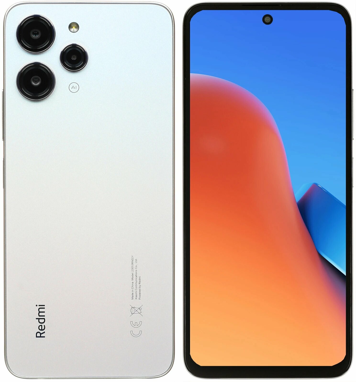 Смартфон Xiaomi Redmi 12, 6.79", 3 модуля камеры, NFC, 5000mAh, серебристый