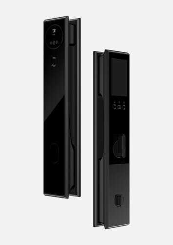 Изображение товара Умный дверной замок Lenovo A6F RU, врезной, биометрический, электронный, с видеодомофоном, FACE ID, TUYA,