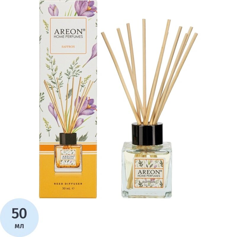 Аромадиффузор Areon Garden 50 мл  Шафран арт 704 BHP 06