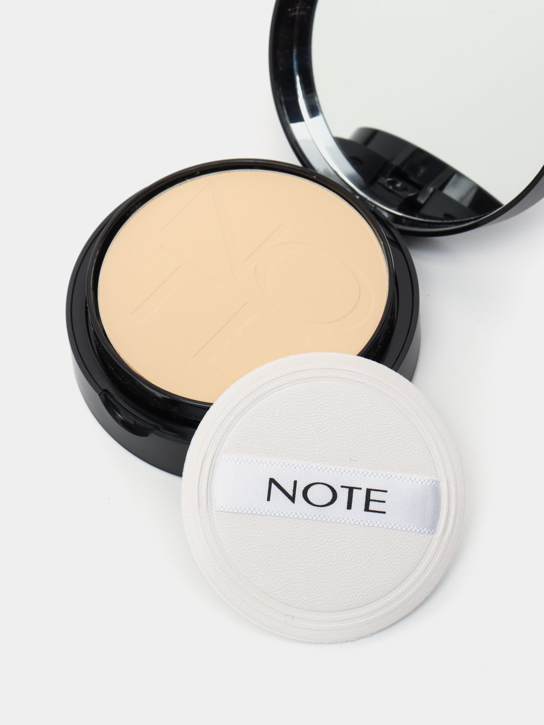 Компактная пудра с эффектом сияния Note Luminous Silk Compact Powder- 02 — фото 1