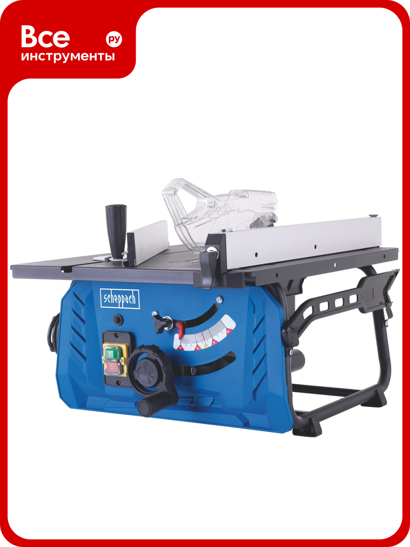 Настольный распиловочный станок 1500 Вт HS210 Scheppach 5901327901