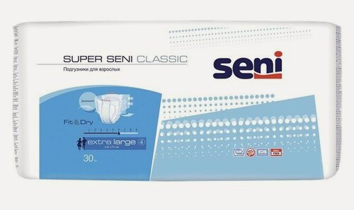 Изображение товара Сени SUPER CLASSIC подгузники XL N30