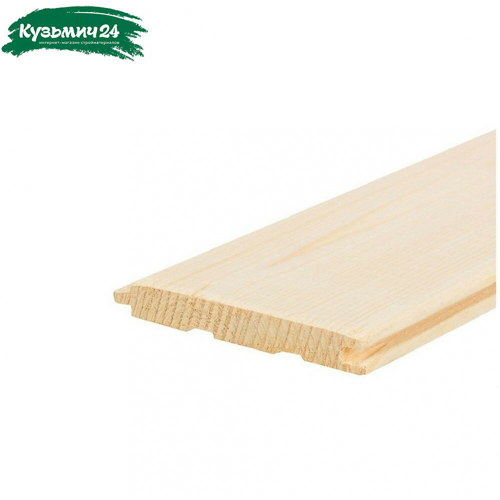 Вагонка Штиль сорт АВ Хвоя СтильДревСтрой 12.5х90х2100 мм в упаковке 10 штук