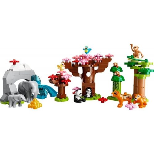 Конструктор LEGO DUPLO 10974 Дикие животные Азии, 117 дет.