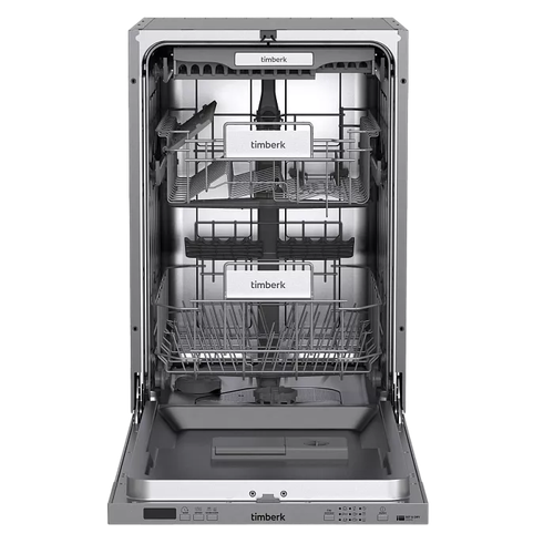 портативная рабочая посудомоечная машина 4 программы для мытья функция сушки на воздухе светодиодный светильник ка для небольших квартир Встраиваемая посудомоечная машина Timberk T-DW45BI103