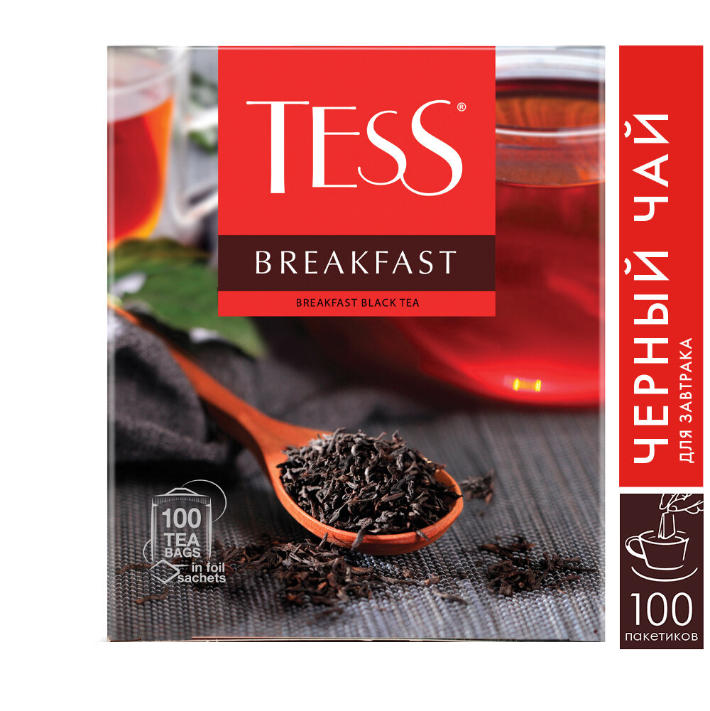 Чай черный Tess Breakfast в пакетиках