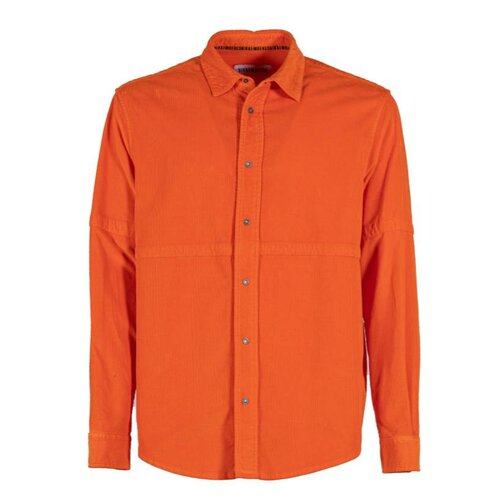 фото Рубашка bikkembergs, размер 39, оранжевый