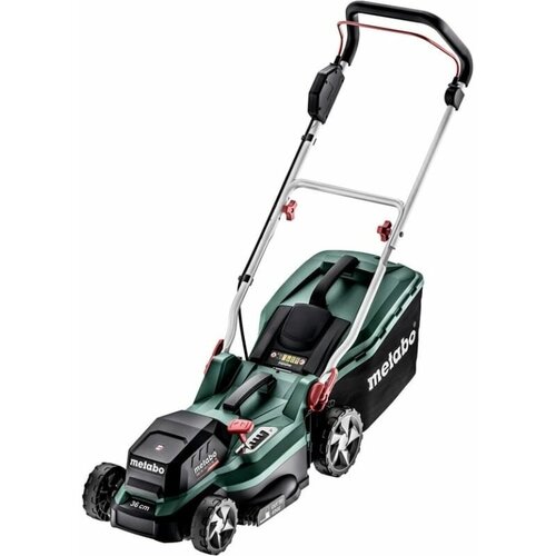 Аккумуляторная газонокосилка Metabo RM 36-18 LTX BL 36 (601716850), 5.2 А·ч,  с АКБ и ЗУ, 36 см