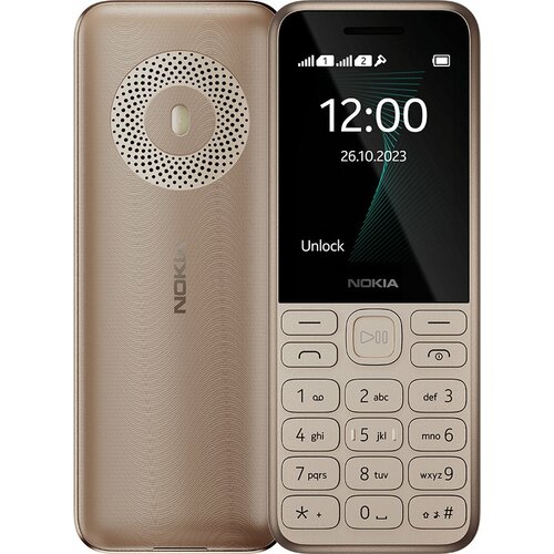 Телефон Nokia 130  (2023), 2 SIM, светло-золотой