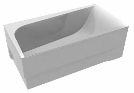 Ванна Vayer Boomerang 190x90, акрил, глянцевое покрытие, белый