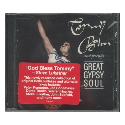 Компакт-Диски, 429 Records, TOMMY BOLIN / FRIENDS OF TOMMY BOLIN - Great Gypsy Soul (CD) bolin tommy виниловая пластинка bolin tommy whirlwind