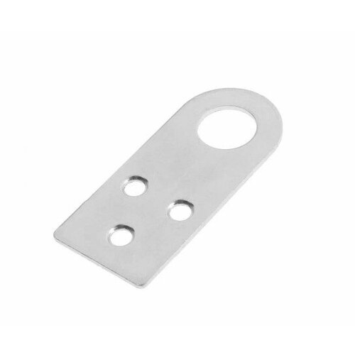 Проушина прямая 40х100мм домарт хром