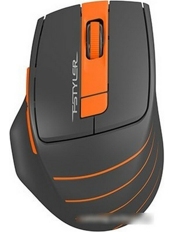 Мышь A4Tech Fstyler FG30S серый/оранжевый