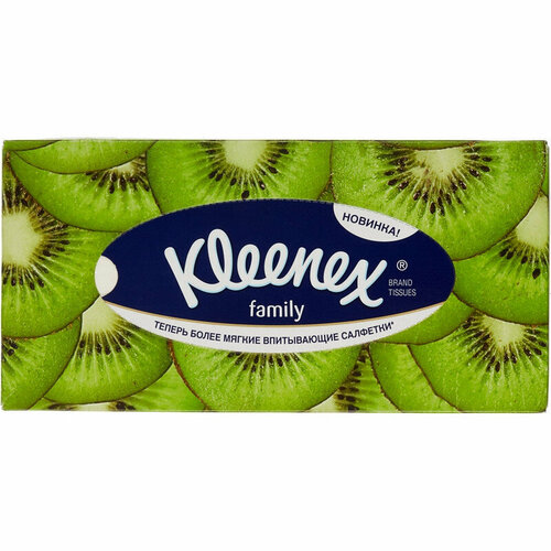 Салфетки косметические Kleenex Family 150шт/уп