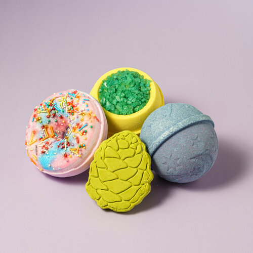 Подарочный набор бомбочек и пенки для ванны