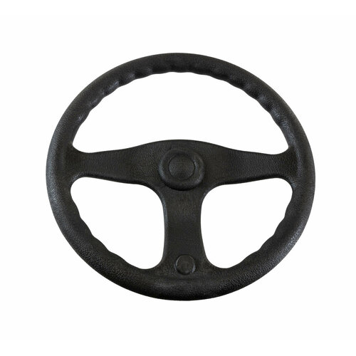 фото Рулевое колесо e.chance, обод и спицы черные д. 330 мм нет бренда