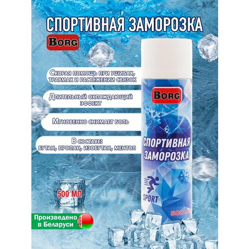 фото Спортивная заморозка borg 500мл