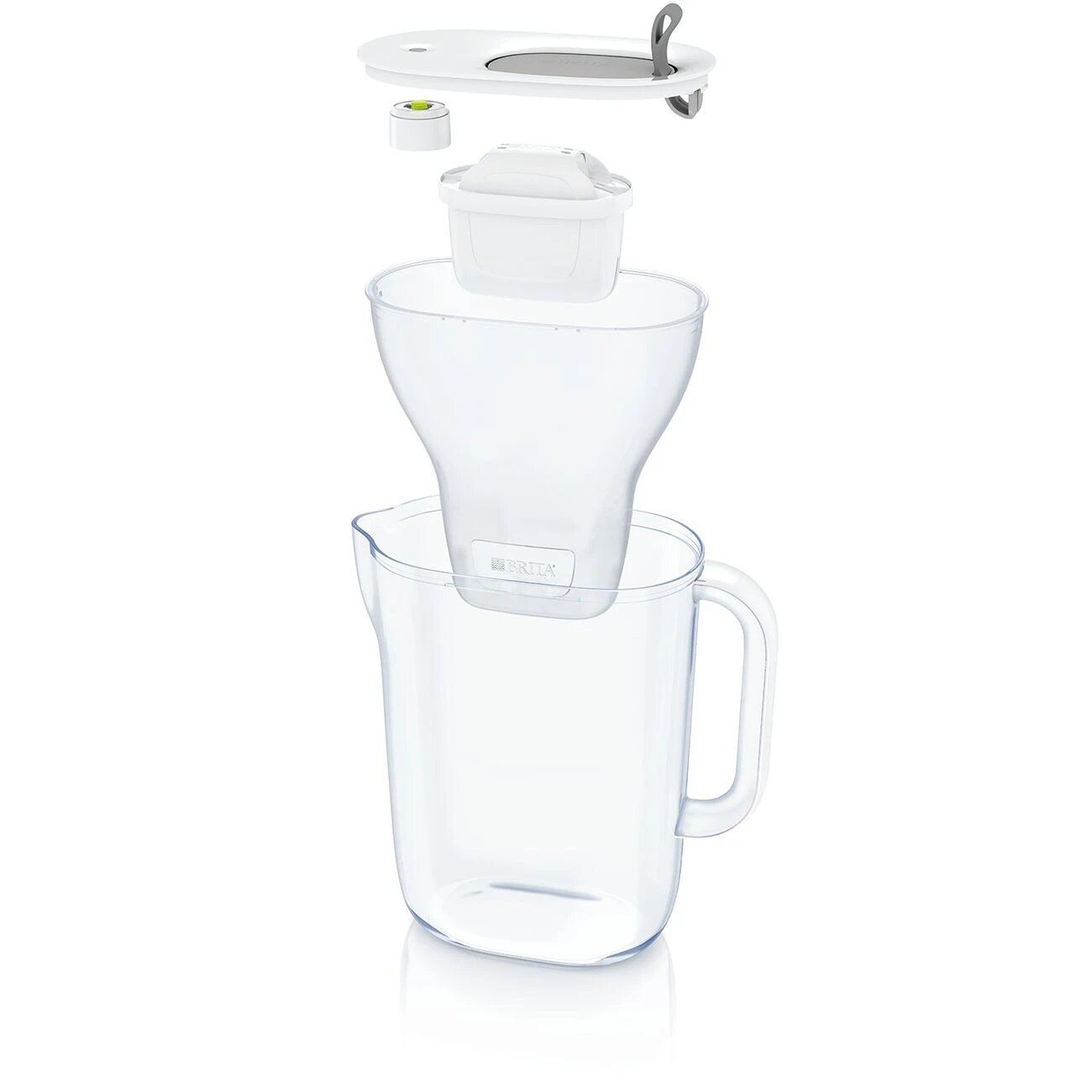 Фильтр кувшин BRITA Style Cool MX+ 2.4 л бело-серый - фотография № 3