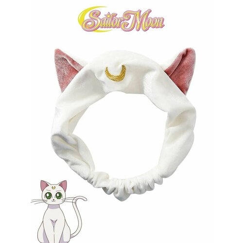 Повязка - ободок Кошка Диана аниме Сейлор Мун Sailor Moon цвет белый 890₽