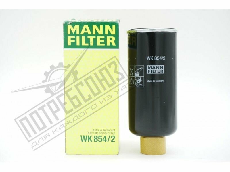 фото Фильтр топливный УАЗ патриот дв. IVECO (MANN WK 8542) ТОТ (тонкой очистки)