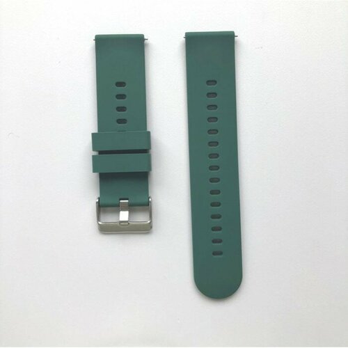 Ремешок для смарт-часов 20 мм силикон зеленый 403₽
