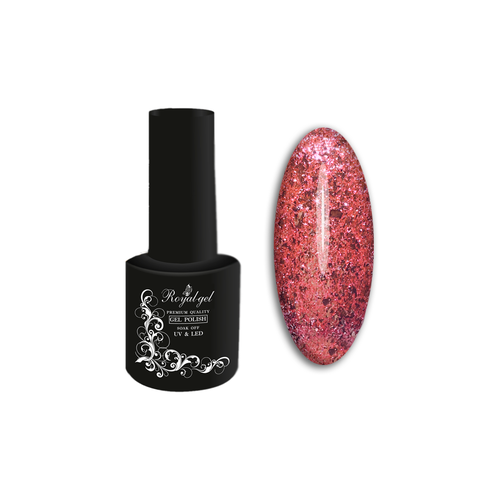 Гель лак Royal-gel Платинум 5 мл. PINK