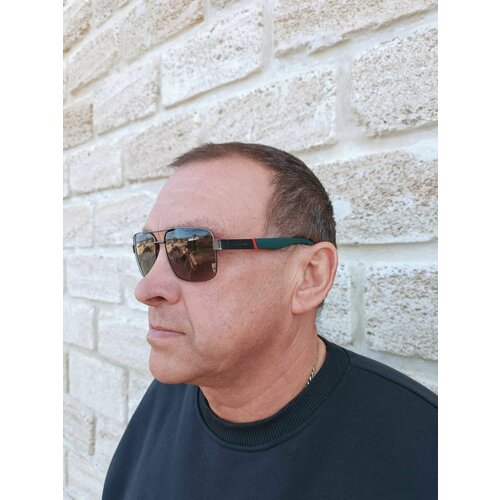 фото Солнцезащитные очки авиаторы, мультиколор steel26