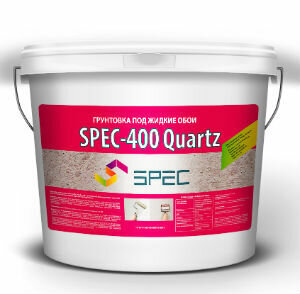 Грунтовка под жидкие обои SPEC Quartz 3 кг ( 15 м2)