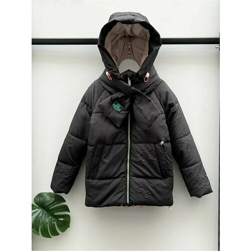 фото Куртка, размер 122, фиолетовый ds fashion