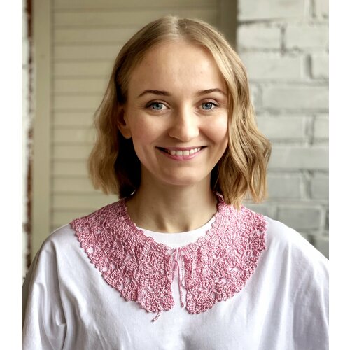 фото Манишка таня исаева,10 см, розовый