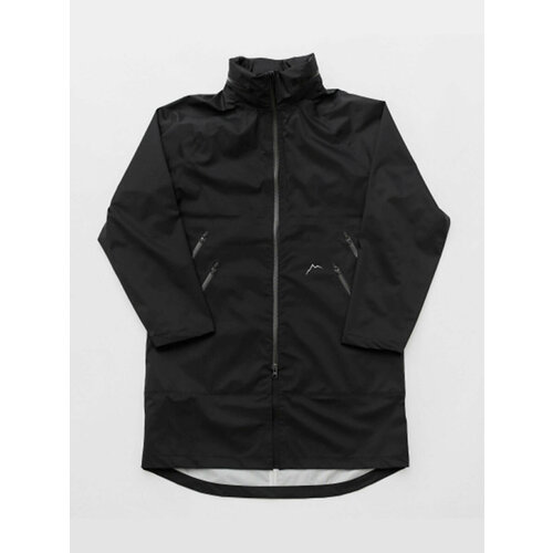  куртка CAYL, силуэт свободный, капюшон, мембранная, ветрозащитная, регулируемые манжеты, водонепроницаемая, карманы, размер L, черный