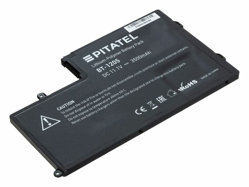 Аккумуляторная батарея Pitatel BT-1205 для ноутбуков Dell Inspiron 14-5447, 15-5545, 5547, 5548, Latitude 3550
