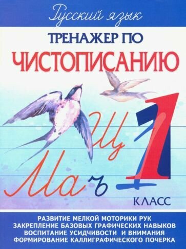 Тренажер по чистописанию. 1 класс - фото №1