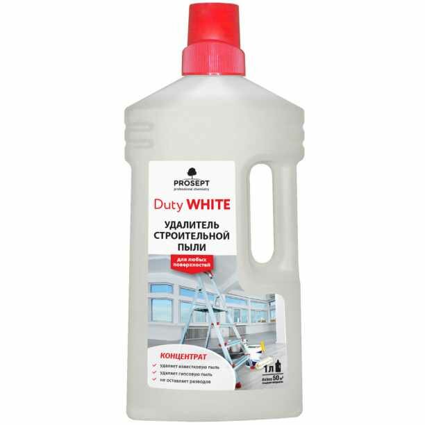 фото Средство для удаления гипсовой пыли PROSEPT Duty White 1 л