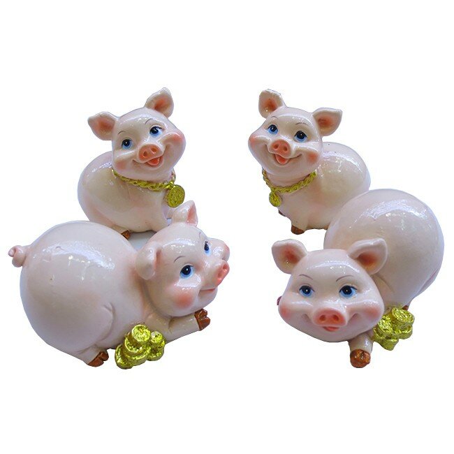 фото Сувенир поросенок 6х4см 141-46М