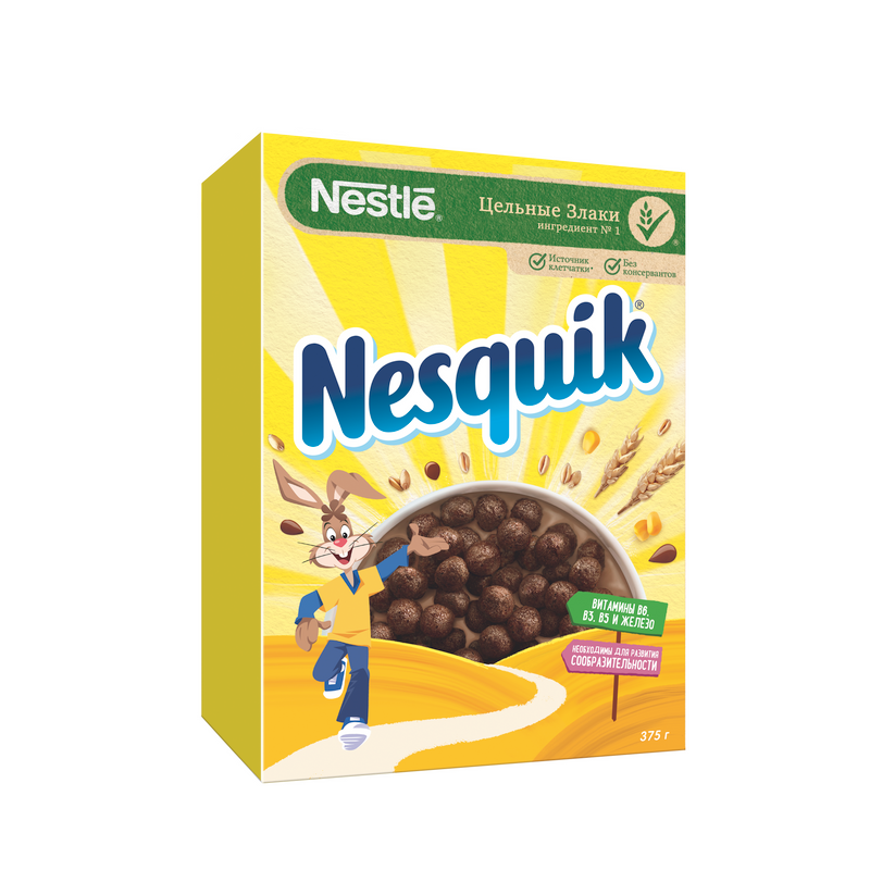 Готовый завтрак Nesquik "Шоколадные шарики", 375 г - фотография № 12