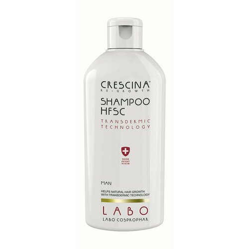 Шампунь для роста волос Crescina HFSC Transdermic Re-Growth Shampoo Man crescina hfsc transdermic re growth shampoo man