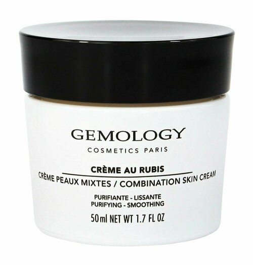 Крем для комбинированной кожи лица с рубиновой пудрой Gemology Creme au Rubis Combination Skin Cream
