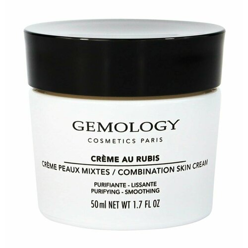 Крем для комбинированной кожи лица с рубиновой пудрой Gemology Creme au Rubis Combination Skin Cream