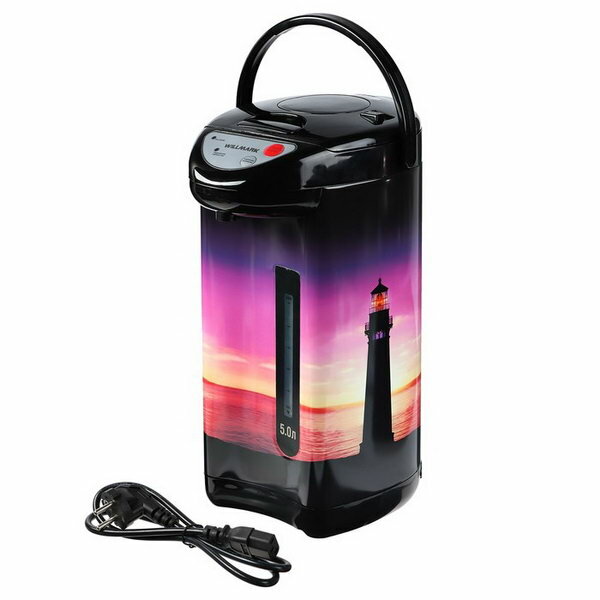 фото Термопот WAP-605IS, 900 Вт, 5 л, маяк