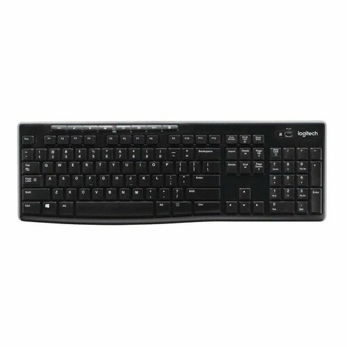 Клавиатура и мышь Logitech Клавиатура беспроводная K270 латиница ( клавиатура logitech k120 920 002506 920 002583 920 002508