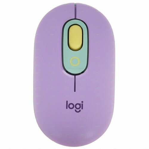 Мышь беспроводная Logitech POP Mouse 910-006393 фиолетовый 674700₽