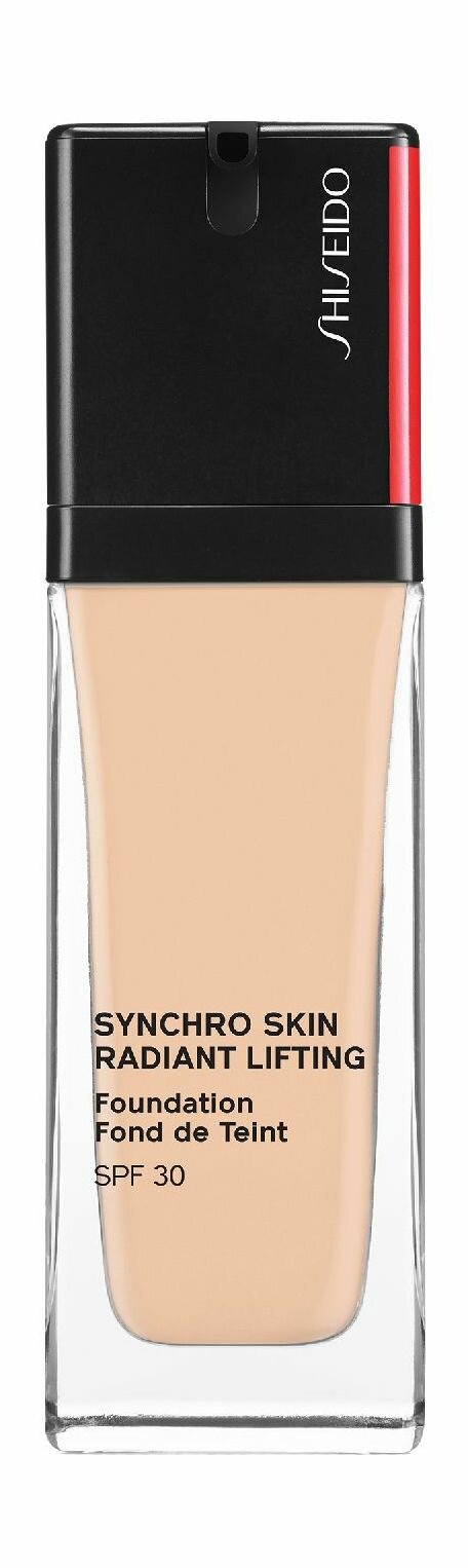 Тональное средство с эффектом сияния и лифтинга 220 Linen Shiseido Synchro Skin Radiant Lifting Foundation SPF 30