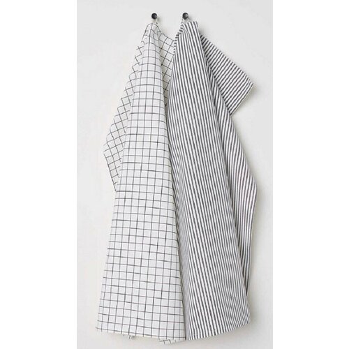 Кухонное полотенце из хлопка 100 размеры 45x60 см набор 2 шт производство Индия 908₽