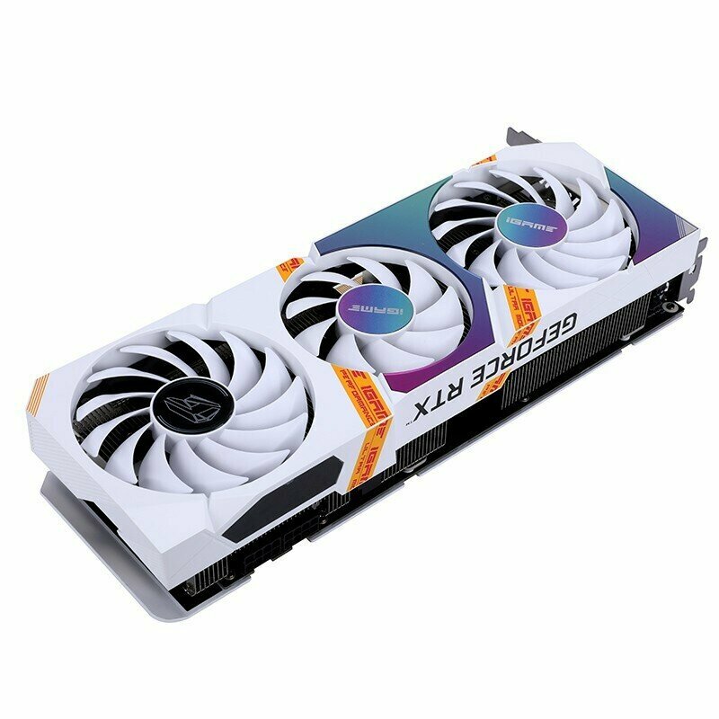 Видеокарта Colorful iGame GeForce RTX 3060 Ultra W OC 12 ГБ, NVIDIA DLSS, Трассировка лучей — фото 1