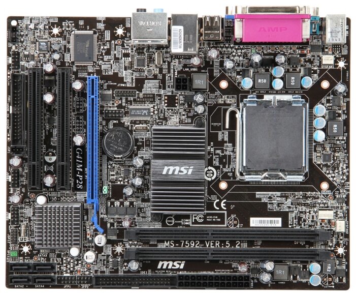 Материнская плата 775, Chipset G41 (2×DDR3, 2xPCI, PCIE16x1, 4xSATA, 100Mb Lan) MSI (Б/У)